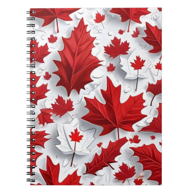 Caderno Espiral Nature Pattern Notebook (Frente)