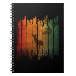 CADERNO ESPIRAL NATUREZA DE VELHO SELVAGEM ANTLER