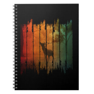 CADERNO ESPIRAL NATUREZA DE VELHO SELVAGEM ANTLER
