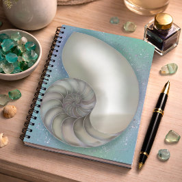 Caderno Espiral Nautilus Mother-of-Pearl