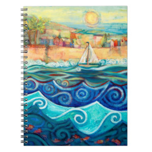 Caderno Espiral Navegando o Diário ausente
