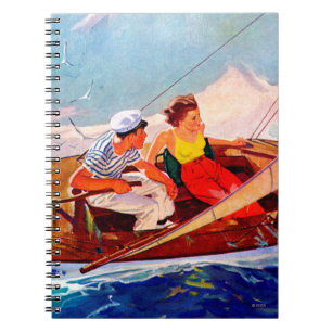 Caderno Espiral Navigação do casal por R.J. Cavaliere