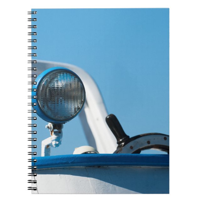 Caderno Espiral Navio náutico (Frente)