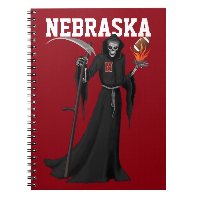 Caderno Espiral Nebraska Reaper (Frente)