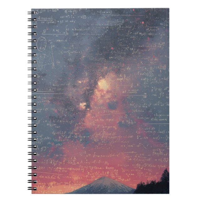 Caderno Espiral Nebulosa Celeste (Frente)