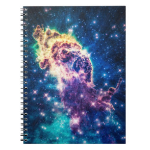 Caderno Espiral Nebulosa Colossal da Galáxia Espacial