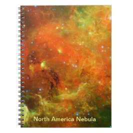Caderno Espiral Nebulosa da América do Norte