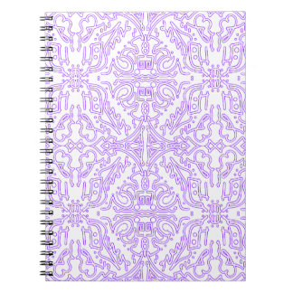 Caderno Espiral Nebulosa Mística Lilás