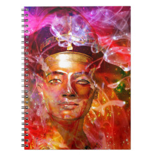 Caderno Espiral Nefertiti Egípcia