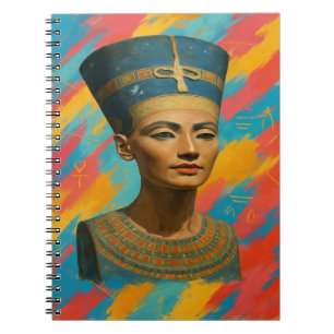Caderno Espiral Nefertiti Queen Notebook