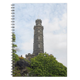 Caderno Espiral Nelson Monument, Edimburgo