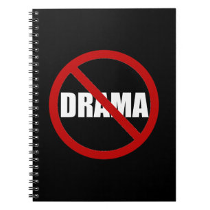 Caderno Espiral Nenhum drama