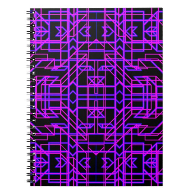 Caderno Espiral Neon Eon 9 (Frente)