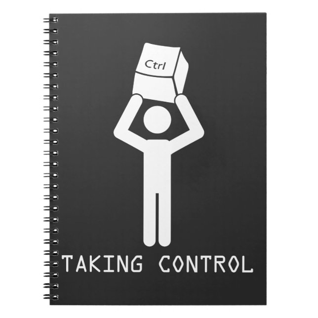 Caderno Espiral Nerd de Ciência da Computação do Programador de Co (Frente)