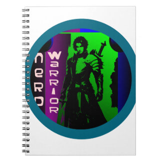 Caderno Espiral Nerd Warrior