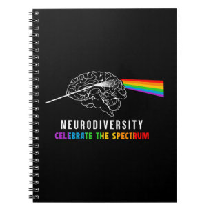 Caderno Espiral Neurodiversidade, Celebre O Espectro. O cérebro