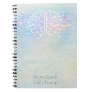 Caderno Espiral Neurodiversity NeuroSpark Daily Dump Pastel Design