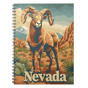 Caderno Espiral Nevada Bighorn Sheep