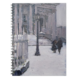 Caderno Espiral Neve fora de St Paul 2009