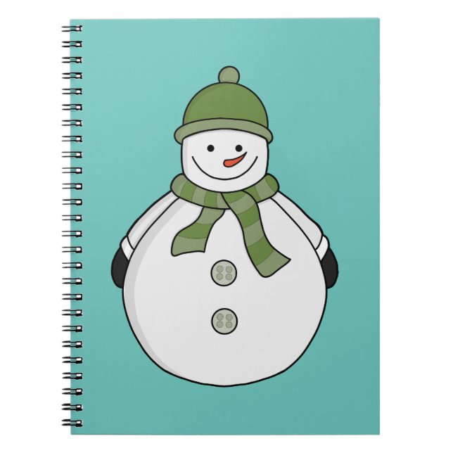 Caderno Espiral Neve fria (Frente)