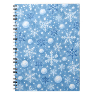 Caderno Espiral Neve Invernal