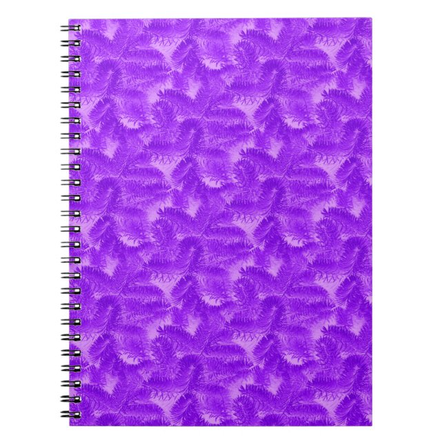 Caderno Espiral Neve roxa (Frente)