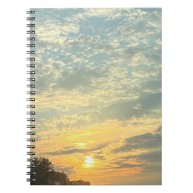 Caderno Espiral New England Sunset (Frente)