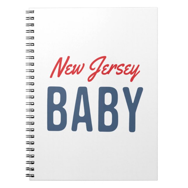 Caderno Espiral New Jersey Baby (Frente)