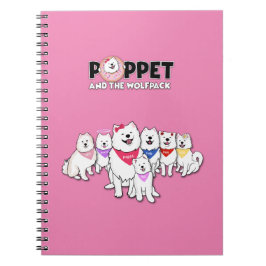 Caderno Espiral New Poppet and the gang