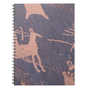 Caderno Espiral Newspaper Rock, S.P., UT Perto de Monticello.