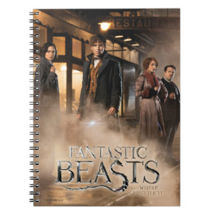 Caderno Espiral NEWT SCAMANDER™ & Co. Na Estação de Comboio