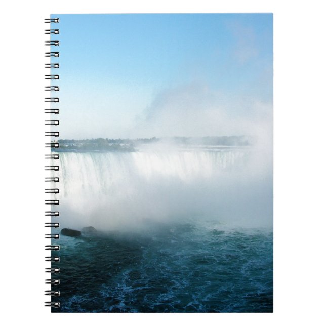 Caderno Espiral Niagara Falls. (Frente)