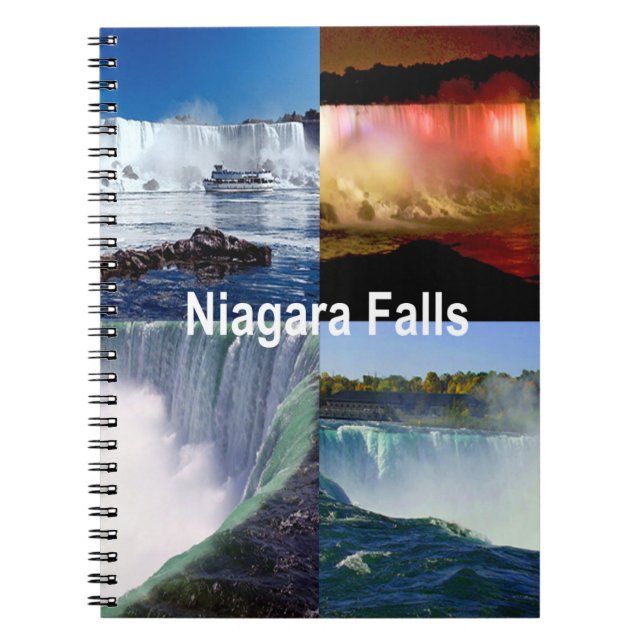 Caderno Espiral Niagara Falls New York (Frente)
