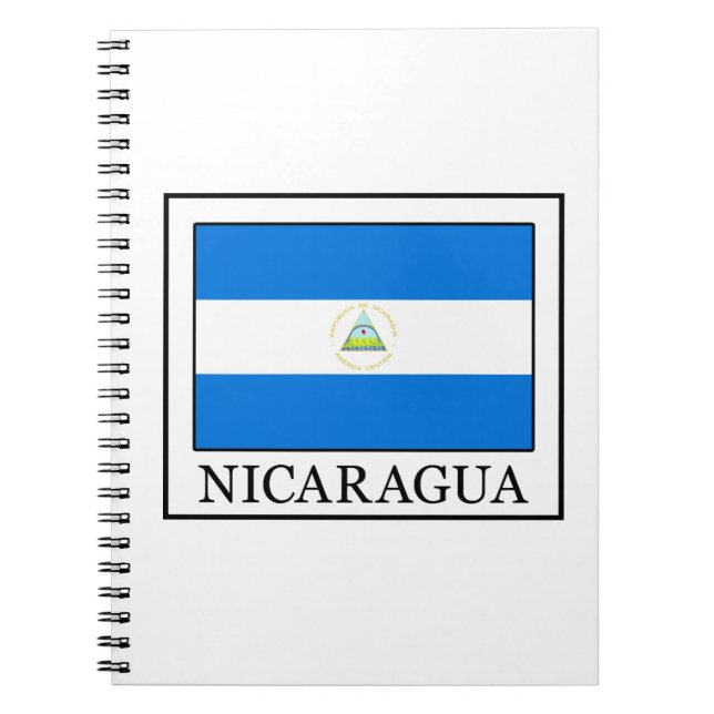 Caderno Espiral Nicarágua (Frente)