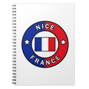 Caderno Espiral Nice França