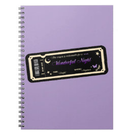 Caderno Espiral Night coupon