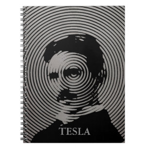 Caderno Espiral Nikola Tesla