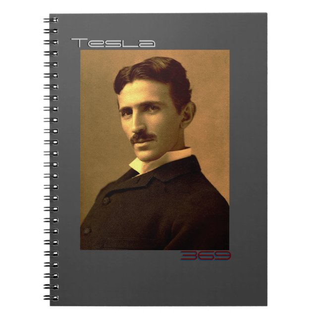 Caderno Espiral Nikola Tesla (369) (Frente)