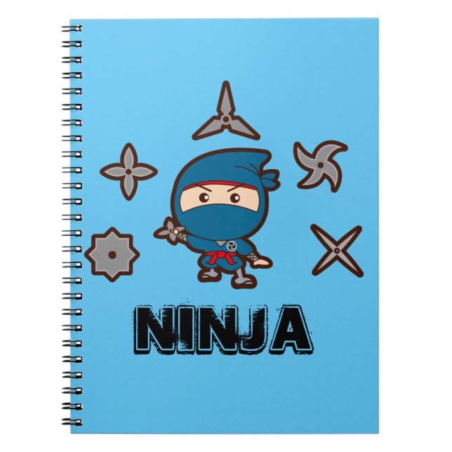 Caderno Espiral Ninja Boy (Frente)