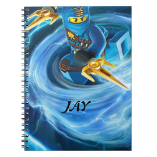 Caderno Espiral Ninjago Jay