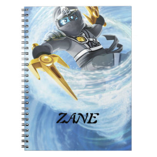 Caderno Espiral Ninjago Zane