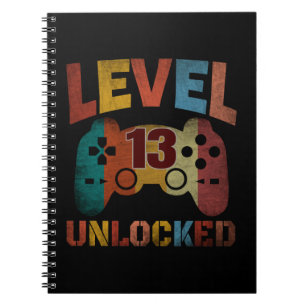 CADERNO ESPIRAL NÍVEL 13 DESBLOQUEADO
