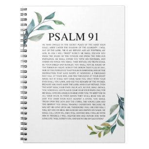 Caderno Espiral NKJV Psalm 91