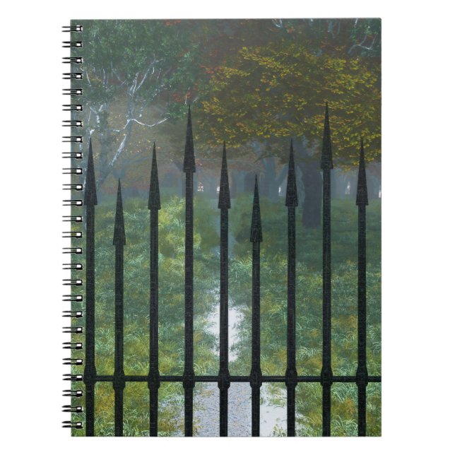 Caderno Espiral No Antebook da Floresta Antiga (Frente)