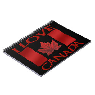 Caderno Espiral No Canadá, Diário Canadá, Notebooks Souvenir