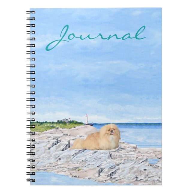 Caderno Espiral No Farol (Frente)