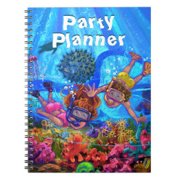 Caderno Espiral No Notebook Sea Party Planner
