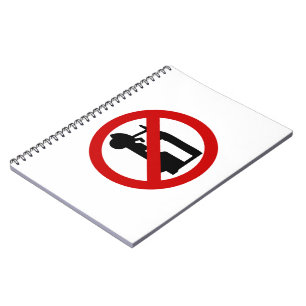 Caderno Espiral NO Tuk-Tuk TAXI ⚠ Sinal de Estrada Tailandês ⚠