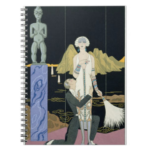 Caderno Espiral Noite, 1925 (impressão do pochoir)