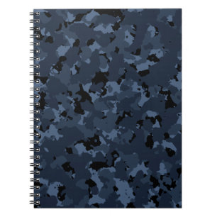 Caderno Espiral Noite Camo